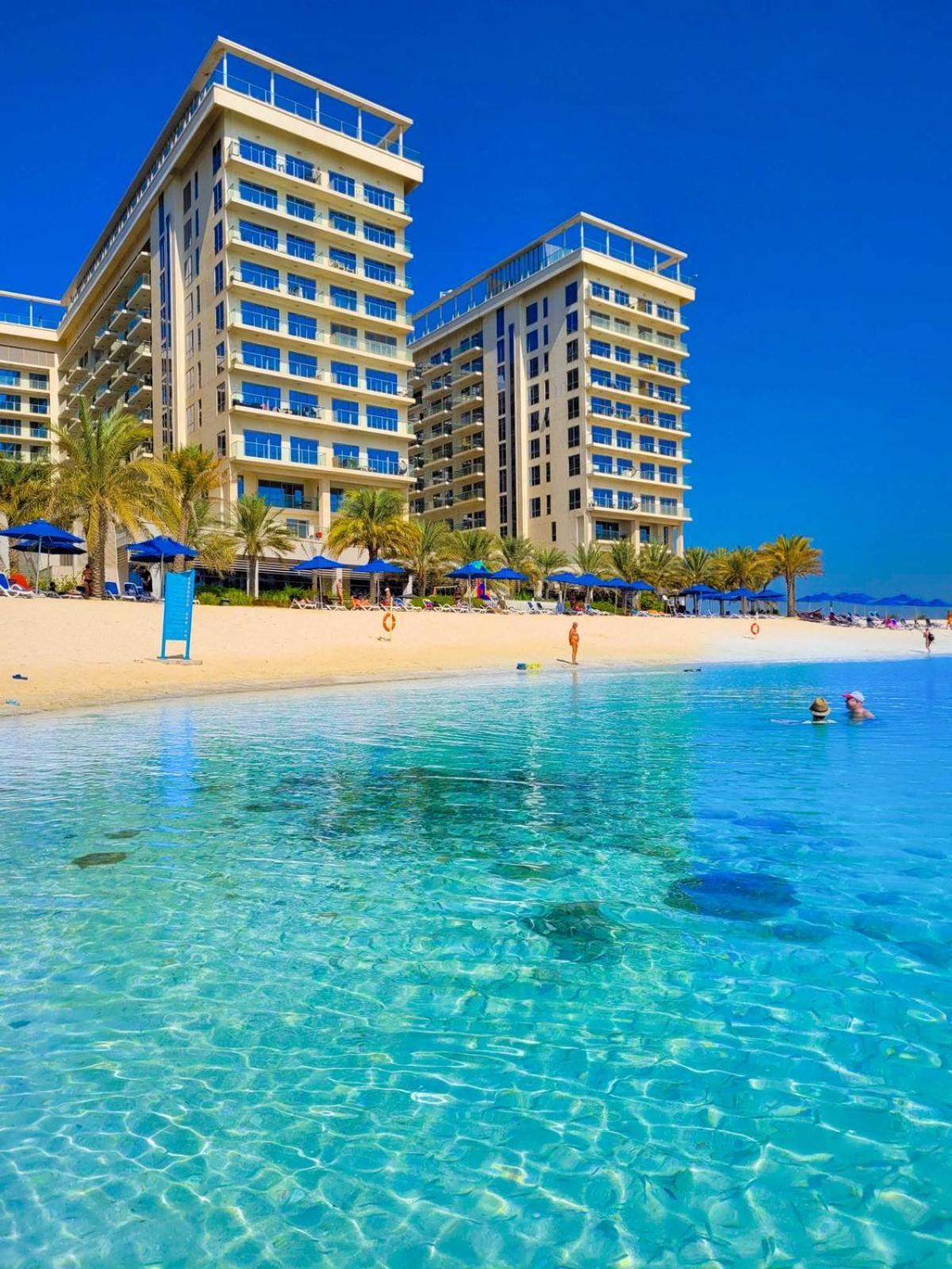 Marjan Island Beautiful Apartment Sea Side View Beach Luxury Rooms Ras Al Khaimah Uae Exterior photo
