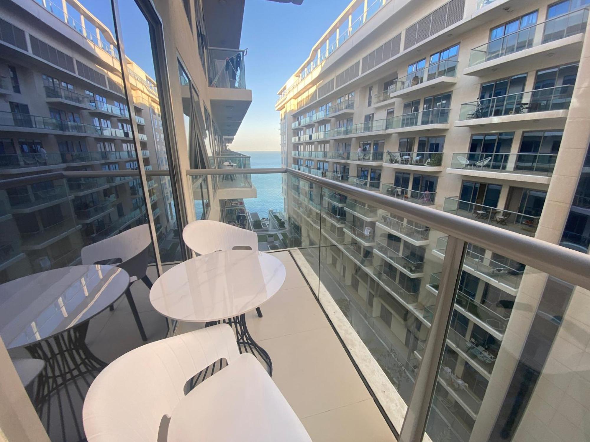 Marjan Island Beautiful Apartment Sea Side View Beach Luxury Rooms Ras Al Khaimah Uae Exterior photo