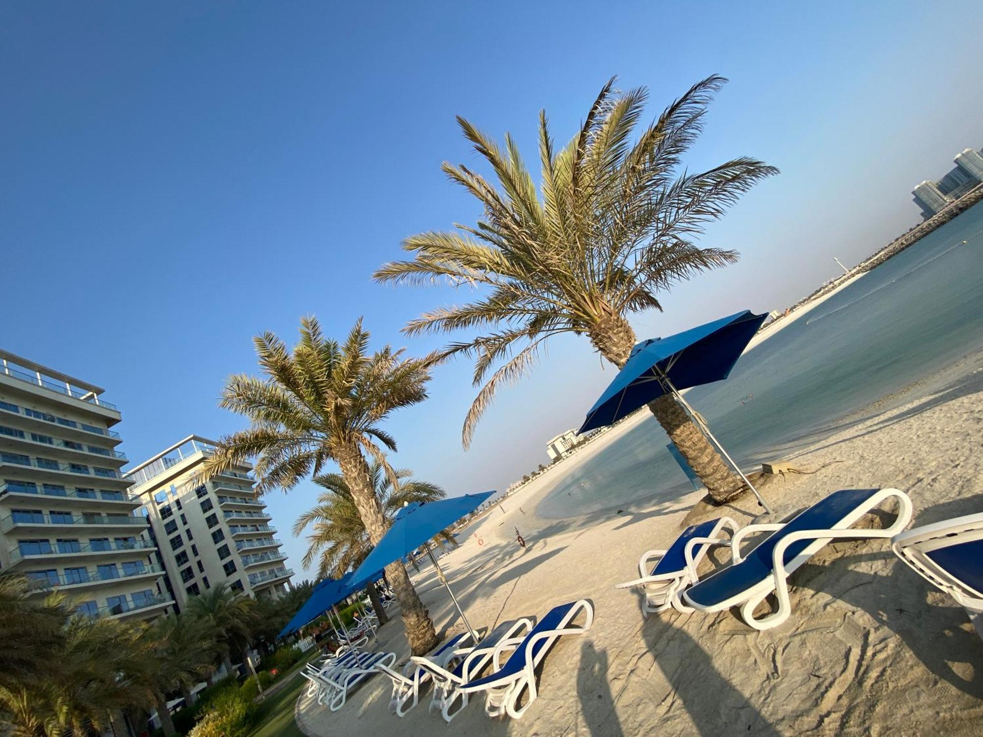 Marjan Island Beautiful Apartment Sea Side View Beach Luxury Rooms Ras Al Khaimah Uae Exterior photo