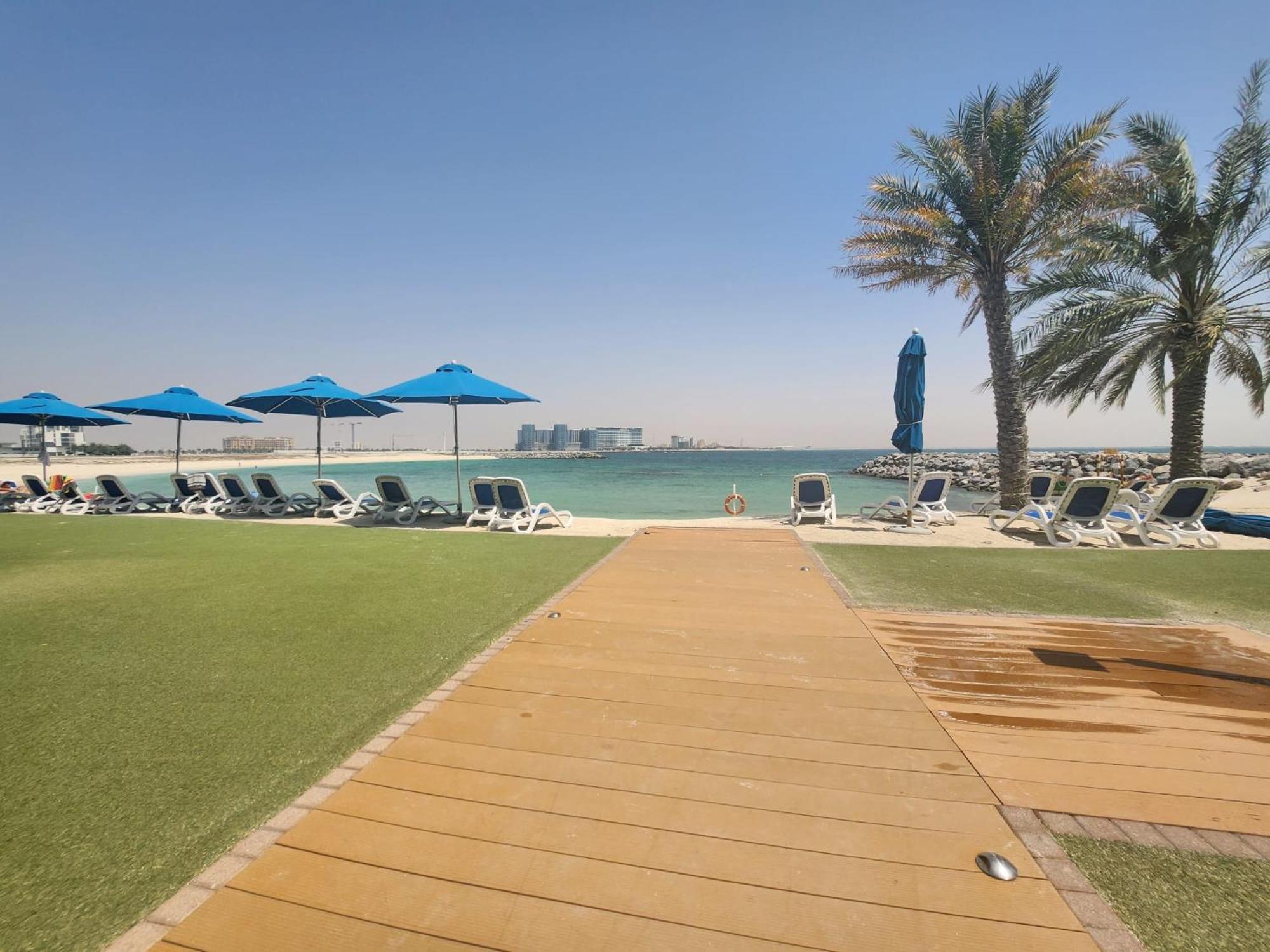 Marjan Island Beautiful Apartment Sea Side View Beach Luxury Rooms Ras Al Khaimah Uae Exterior photo