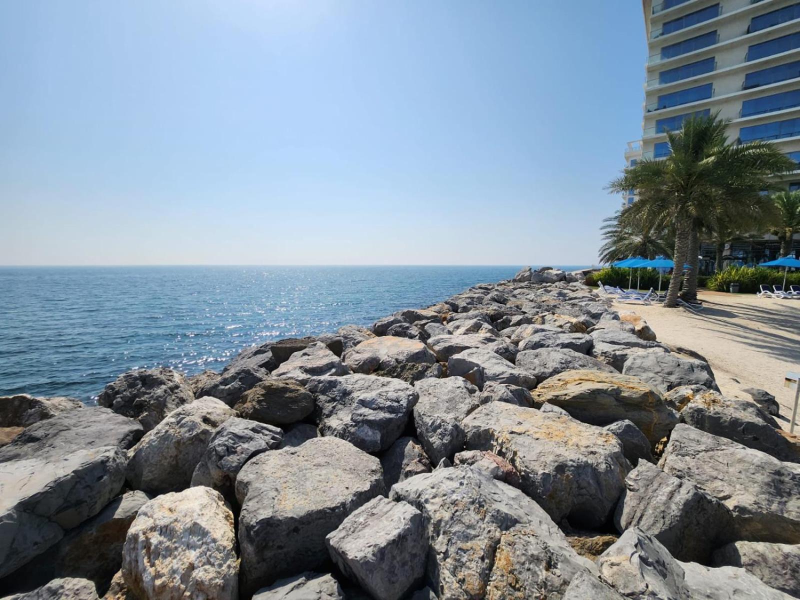 Marjan Island Beautiful Apartment Sea Side View Beach Luxury Rooms Ras Al Khaimah Uae Exterior photo